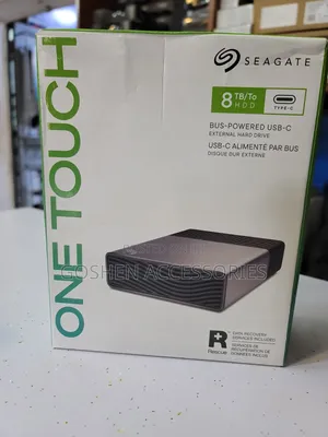 8tb External Seagate Type C