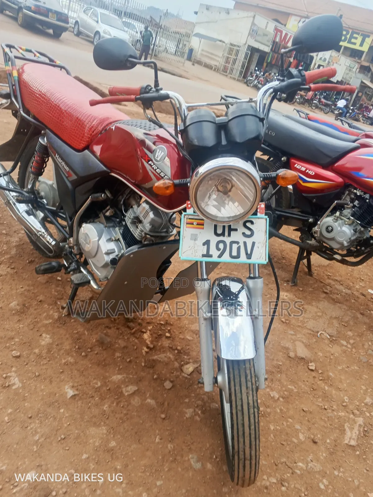 Haojue DK125 2023 Red