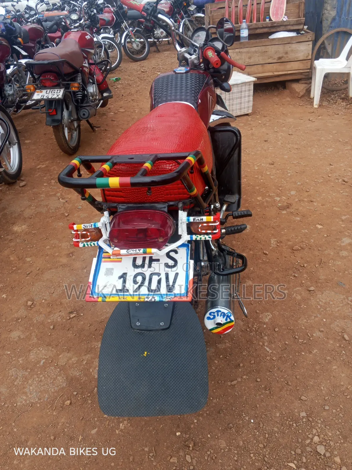 Haojue DK125 2023 Red