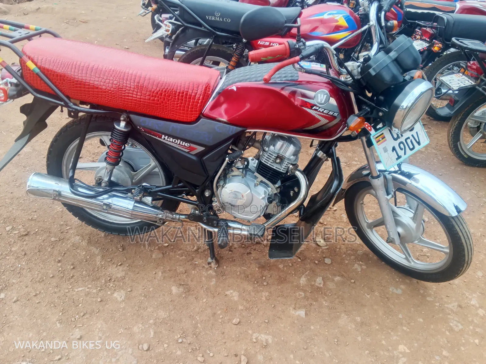 Haojue DK125 2023 Red