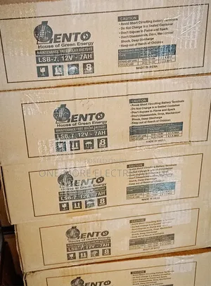 LENTO High Quality Ups Batteries 7ah/12volts
