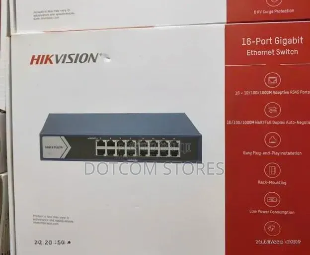 Hikvision 16-Port Gigabit Unmanaged Switch