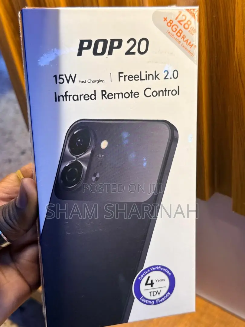 New Tecno Pop 20 128 GB