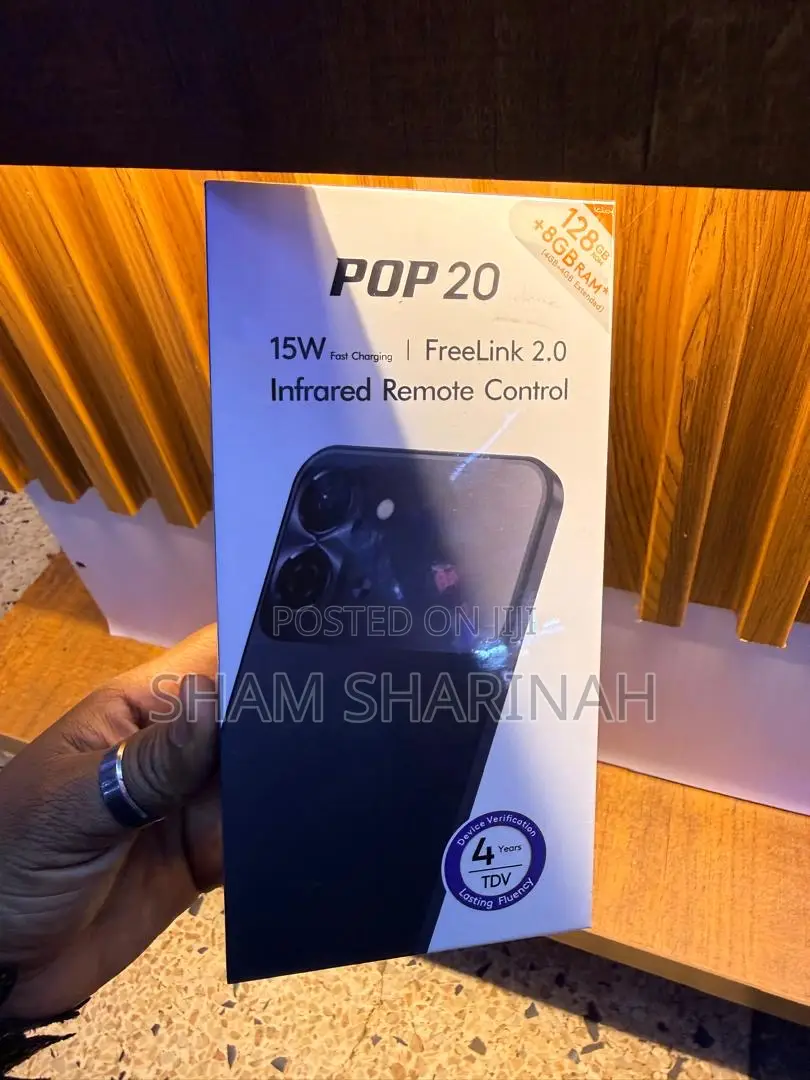 New Tecno Pop 20 128 GB