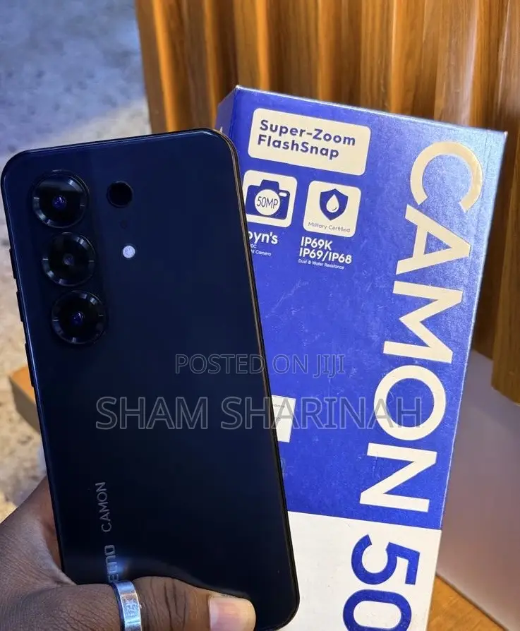 New Tecno Camon 50 256 GB Blue