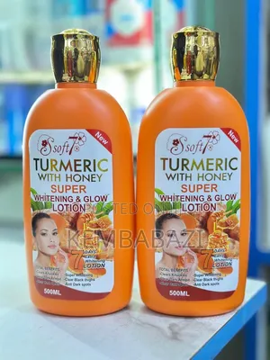 500ml Ssoft Turmeric With Honey Super Whitening Glow Lotion