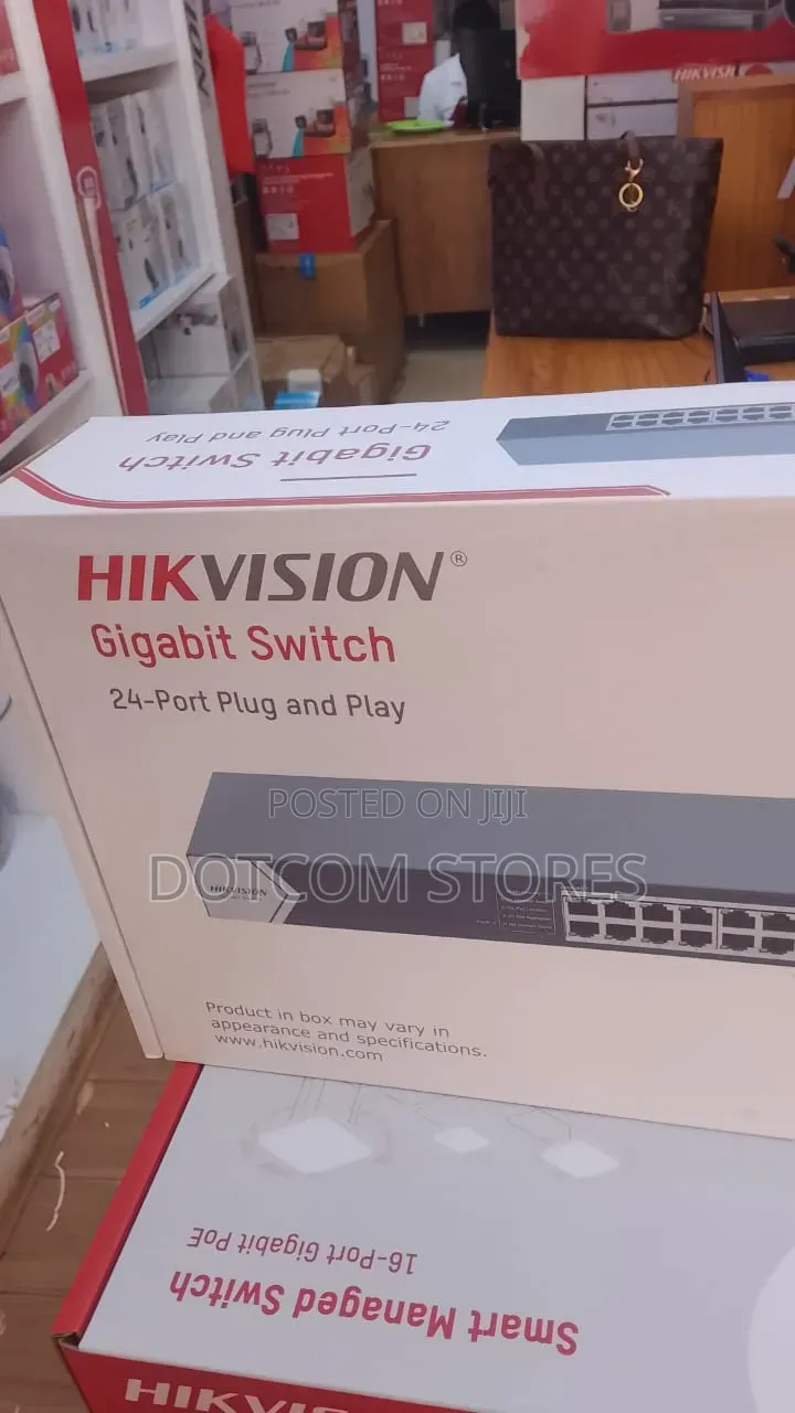 Hikvision 24-Port Gigabit Unmanaged Switch,