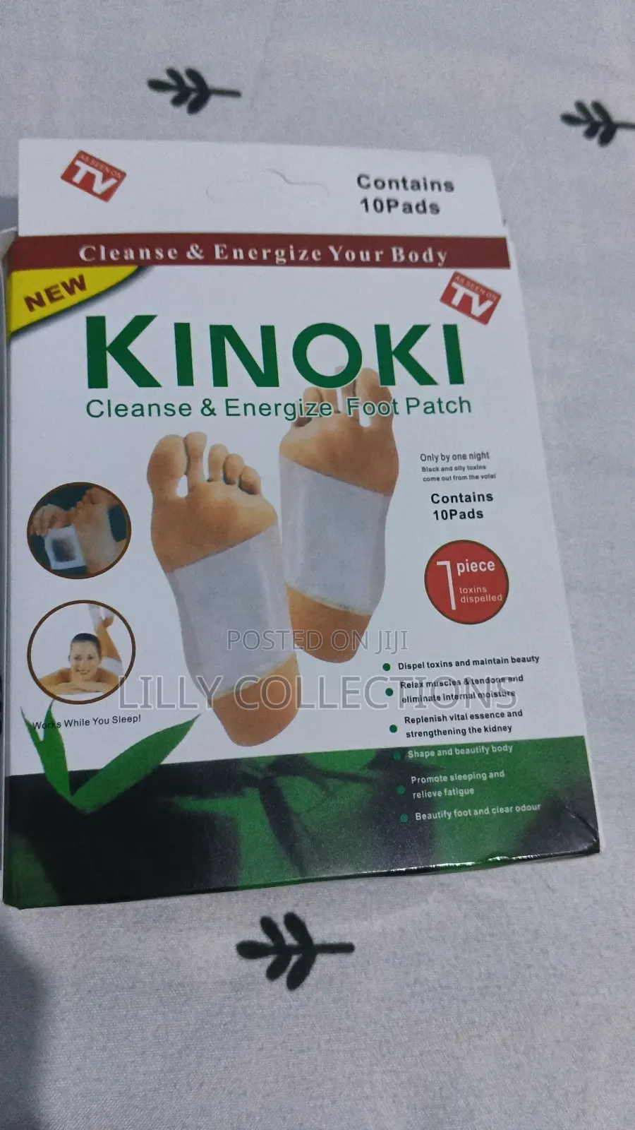 Kinoki Cleansing and Energize Foot Patch