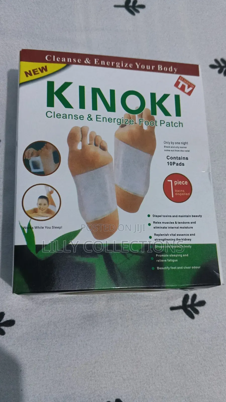 Kinoki Cleansing and Energize Foot Patch