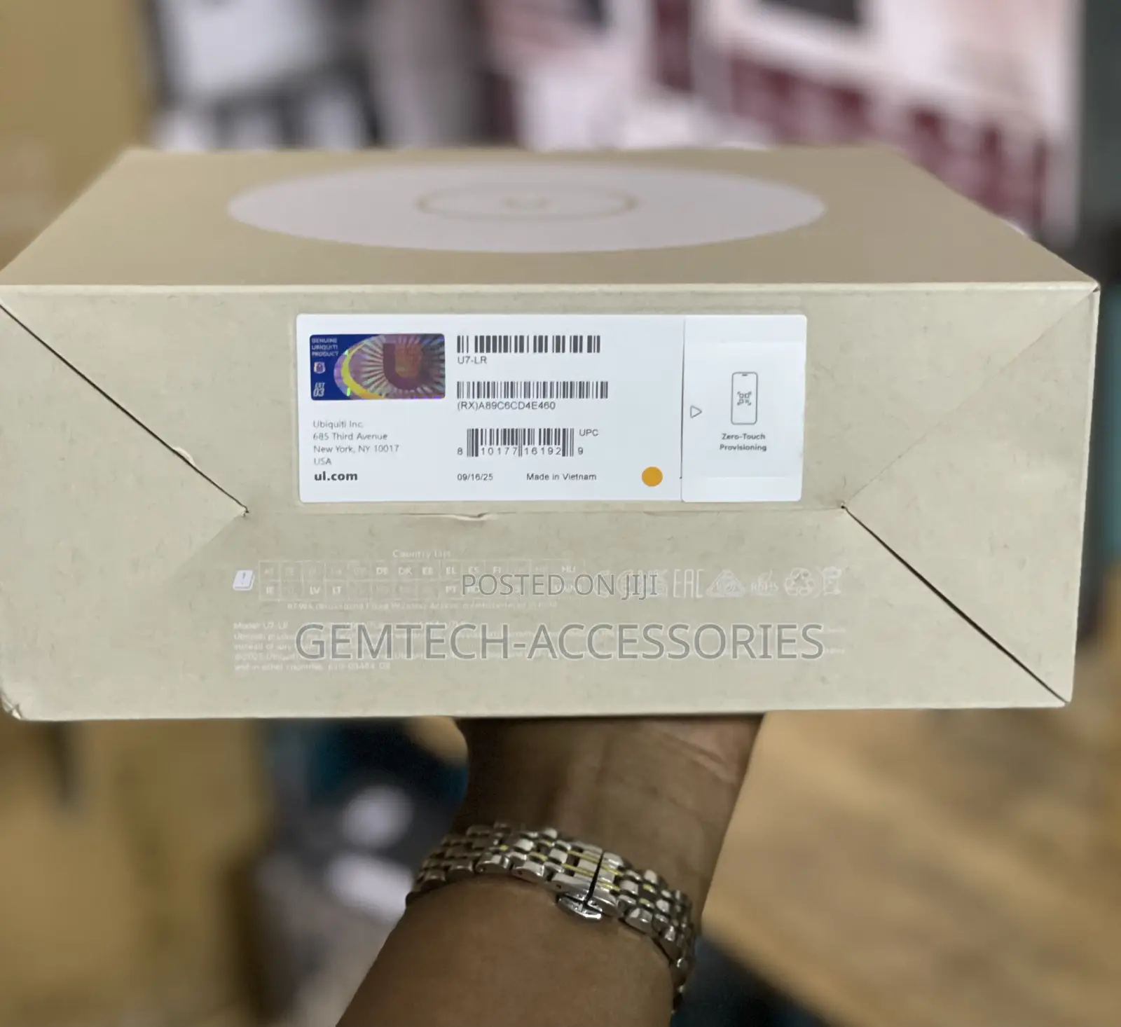 Ubiquity Unifi U7-Lr Long Range WiFi 7 Access Point