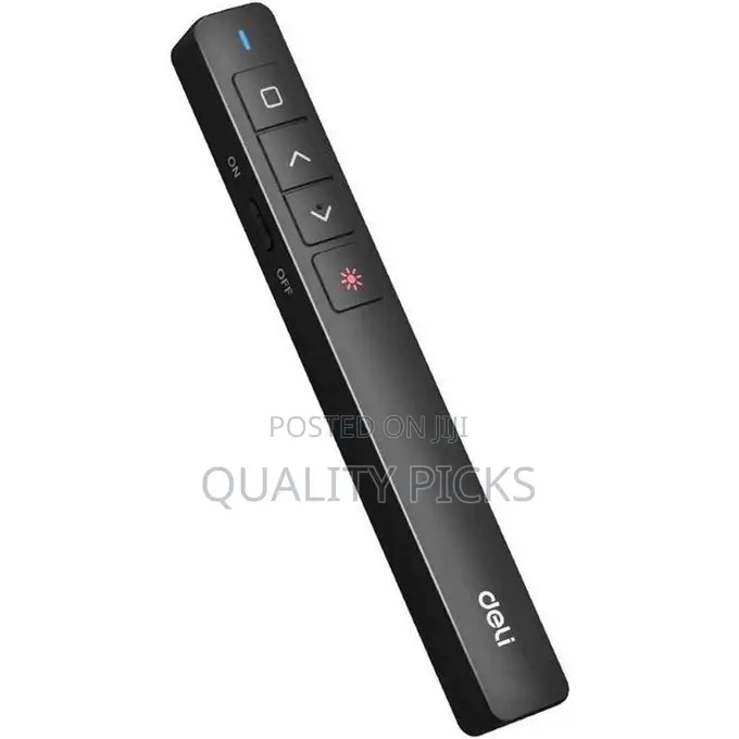 Deli Laser Pointer Laser Presenter Wireless USB Laser Pen