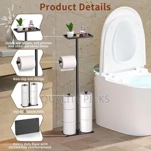 Freestanding Tissue Roll Dispenser Rack