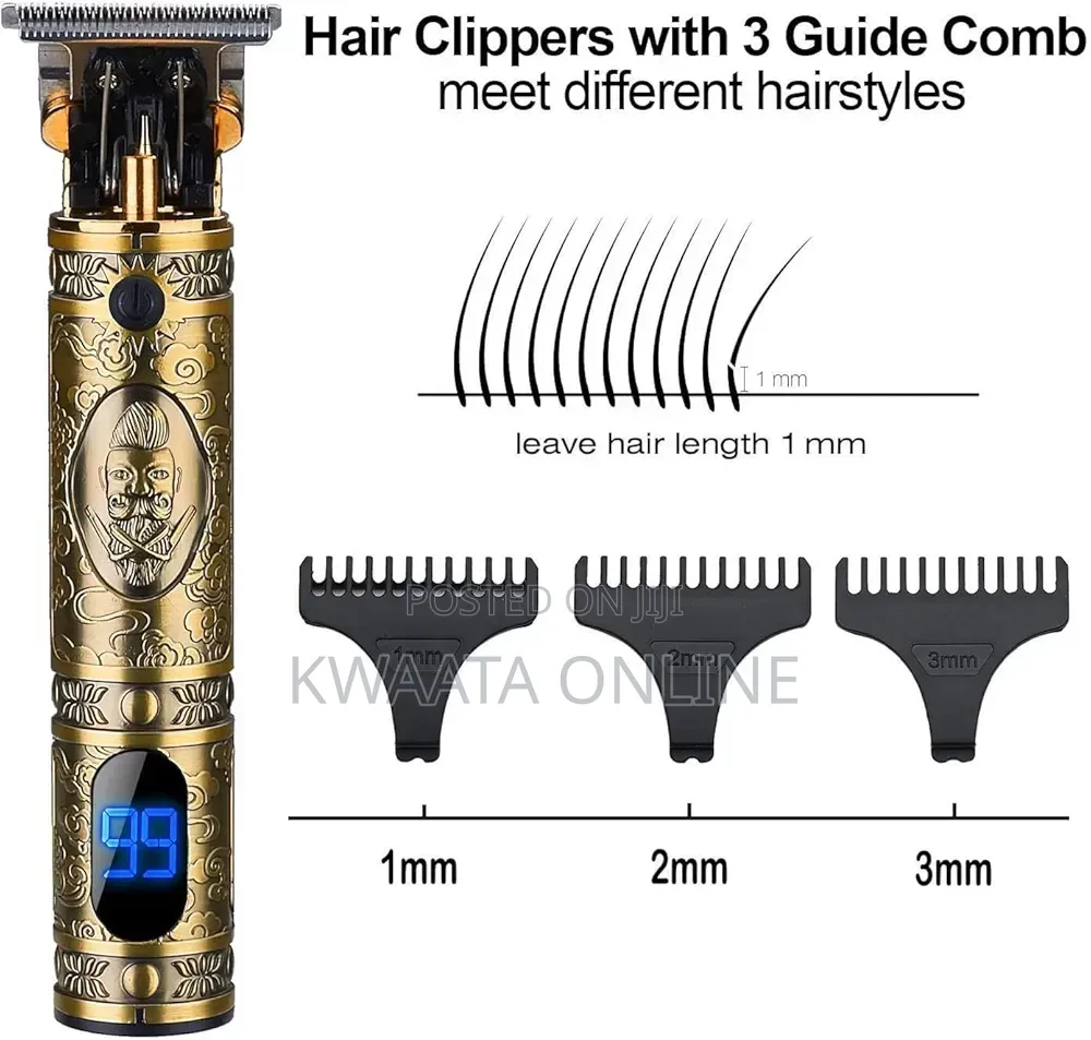 Vintage T9 Professional Hair Clipper and Beard Trimmer