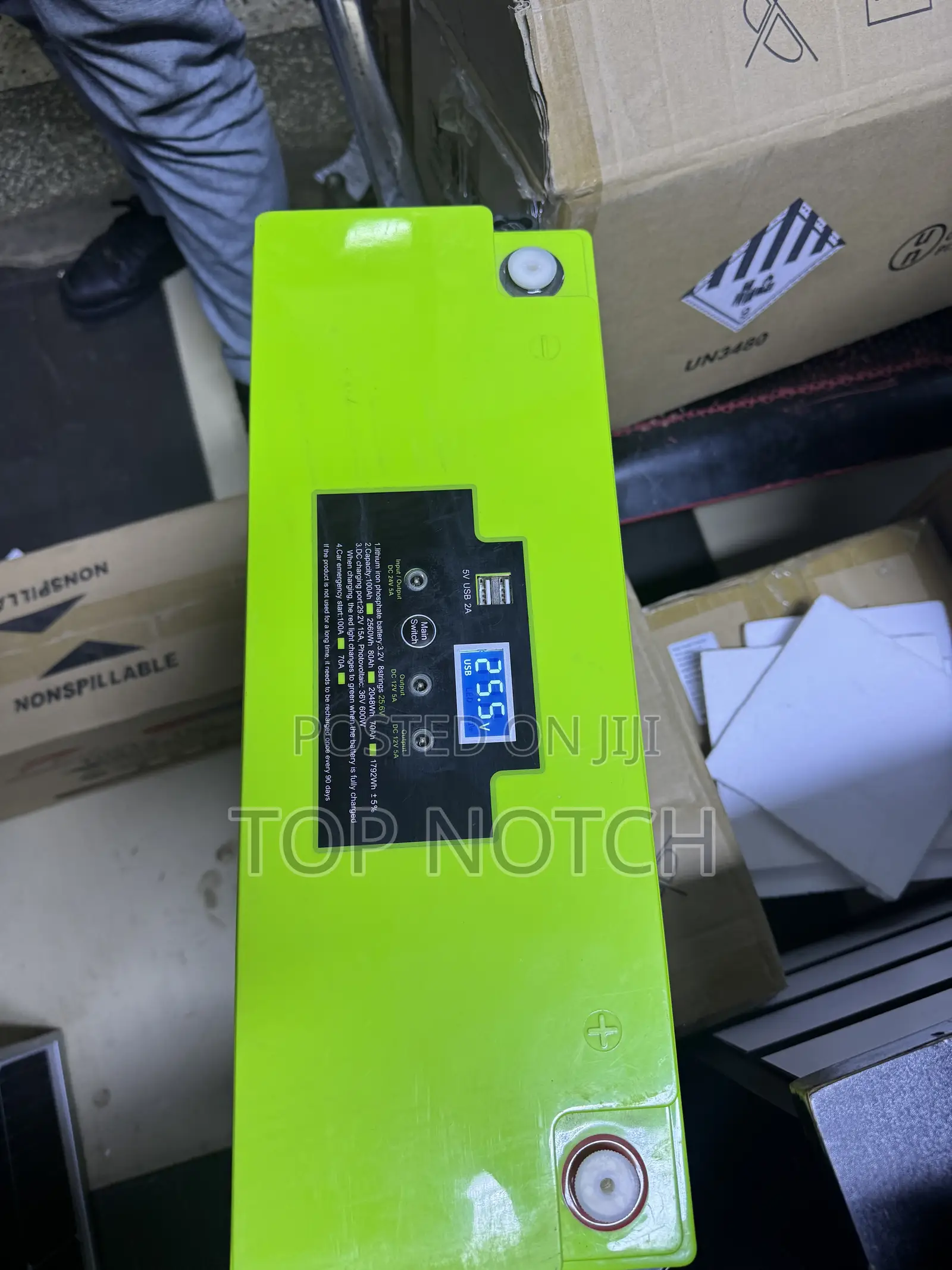 80Ah/24v Lithium Battery