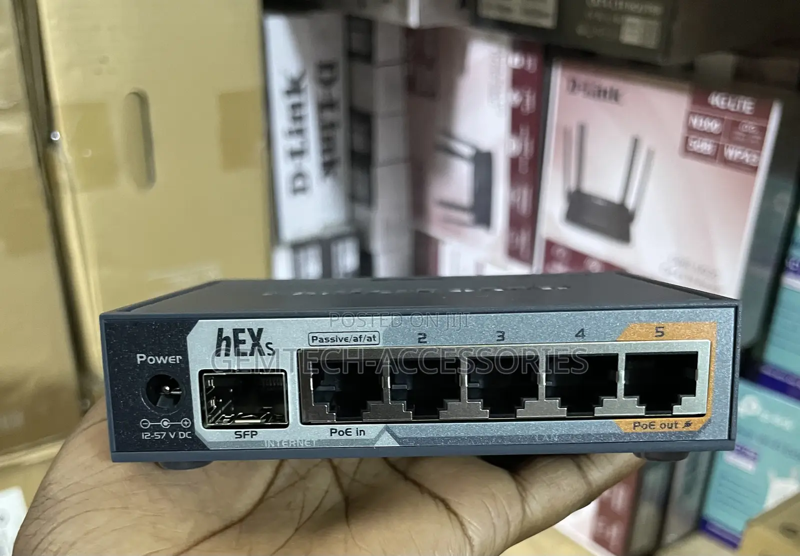 MikroTik hEX S RB760iGS Router
