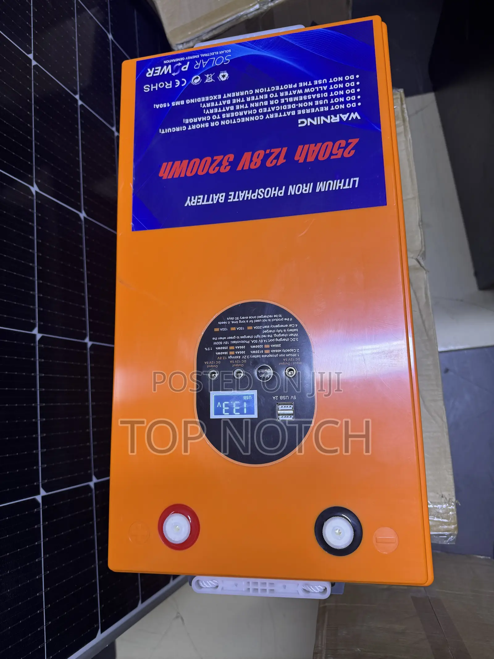 250Ah/12v Lithium Battery