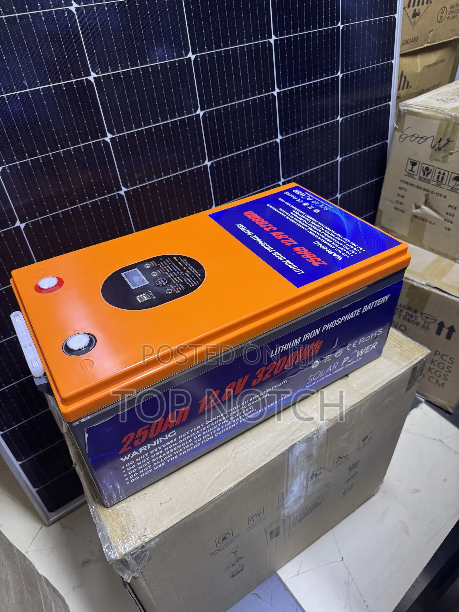 250Ah/12v Lithium Battery