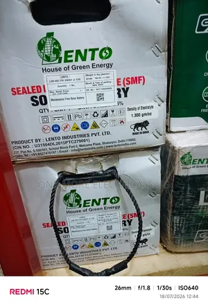 High Performance SMF Lento Battery 200ah/12volts.