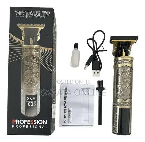 Vintage T9 Professional Hair Clipper and Beard Trimmer