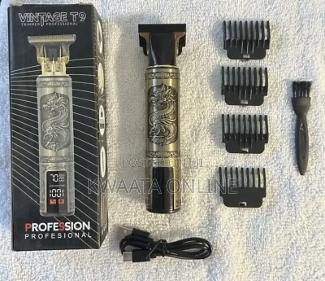 Vintage T9 Professional Hair Clipper and Beard Trimmer