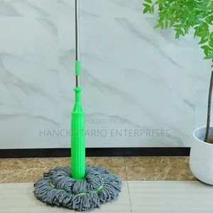 Spin Mop Replacement Head / Refill (Grey and Green).