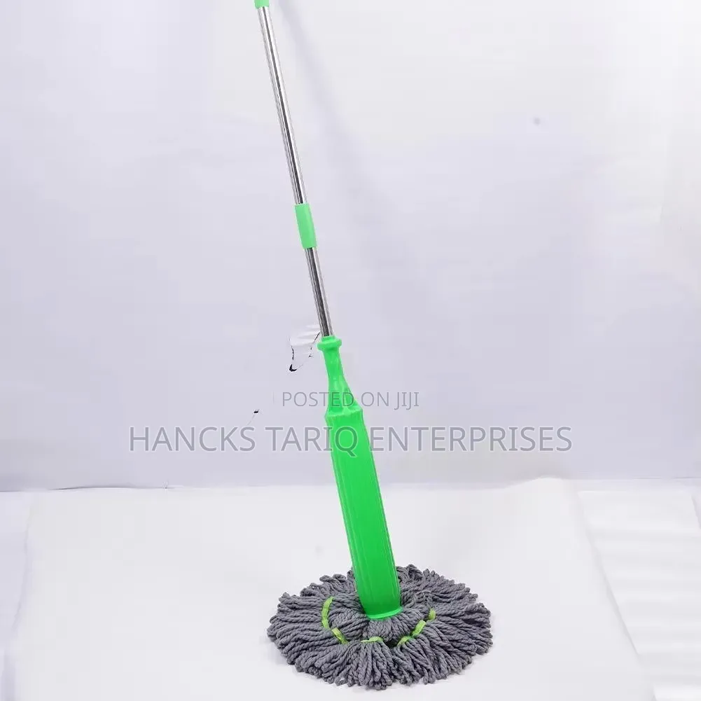 Spin Mop Replacement Head / Refill (Grey and Green).