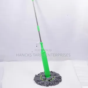 Spin Mop Replacement Head / Refill (Grey and Green).