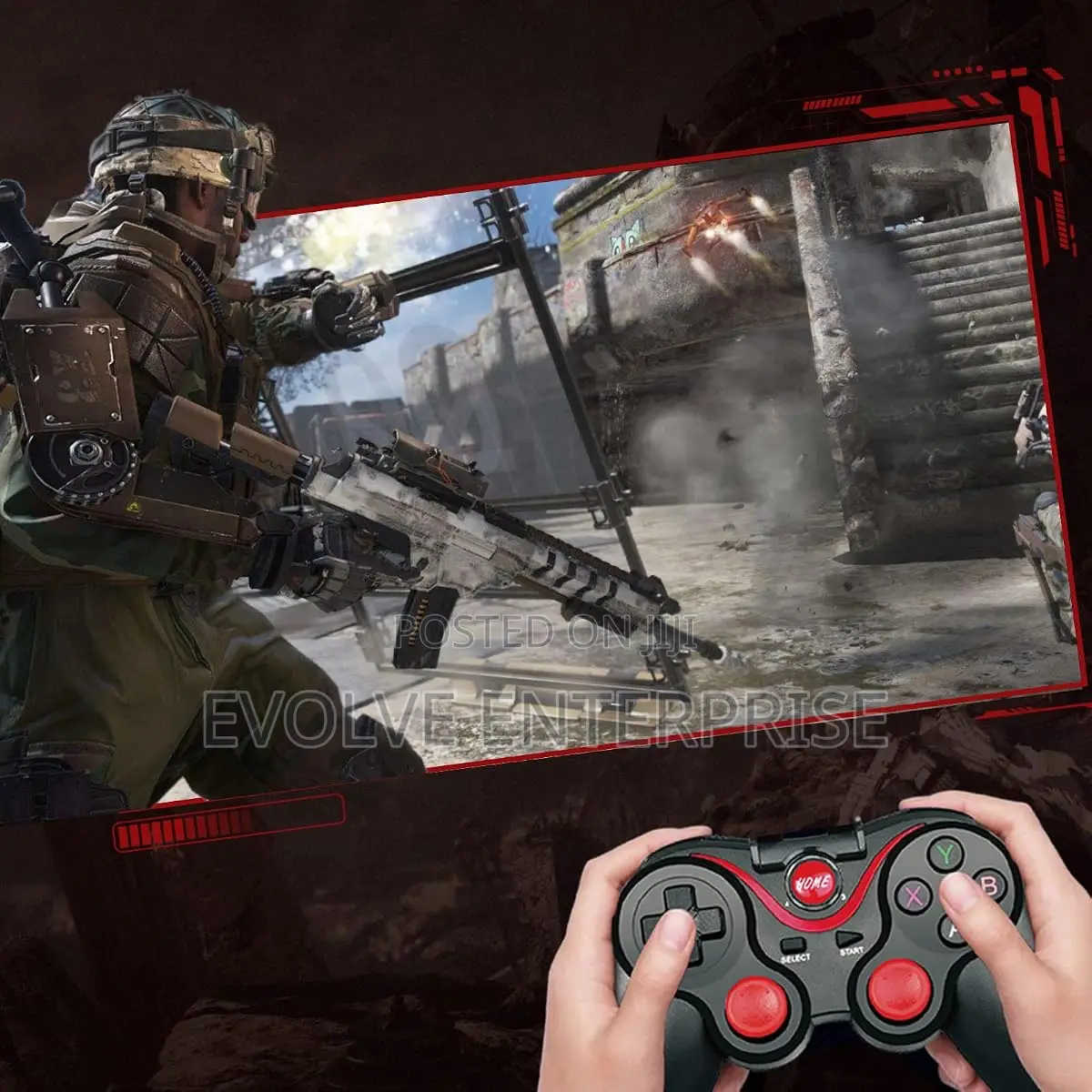 X3 Wireless Gaming Controller for Android IOS Mobile Phone TV Computer