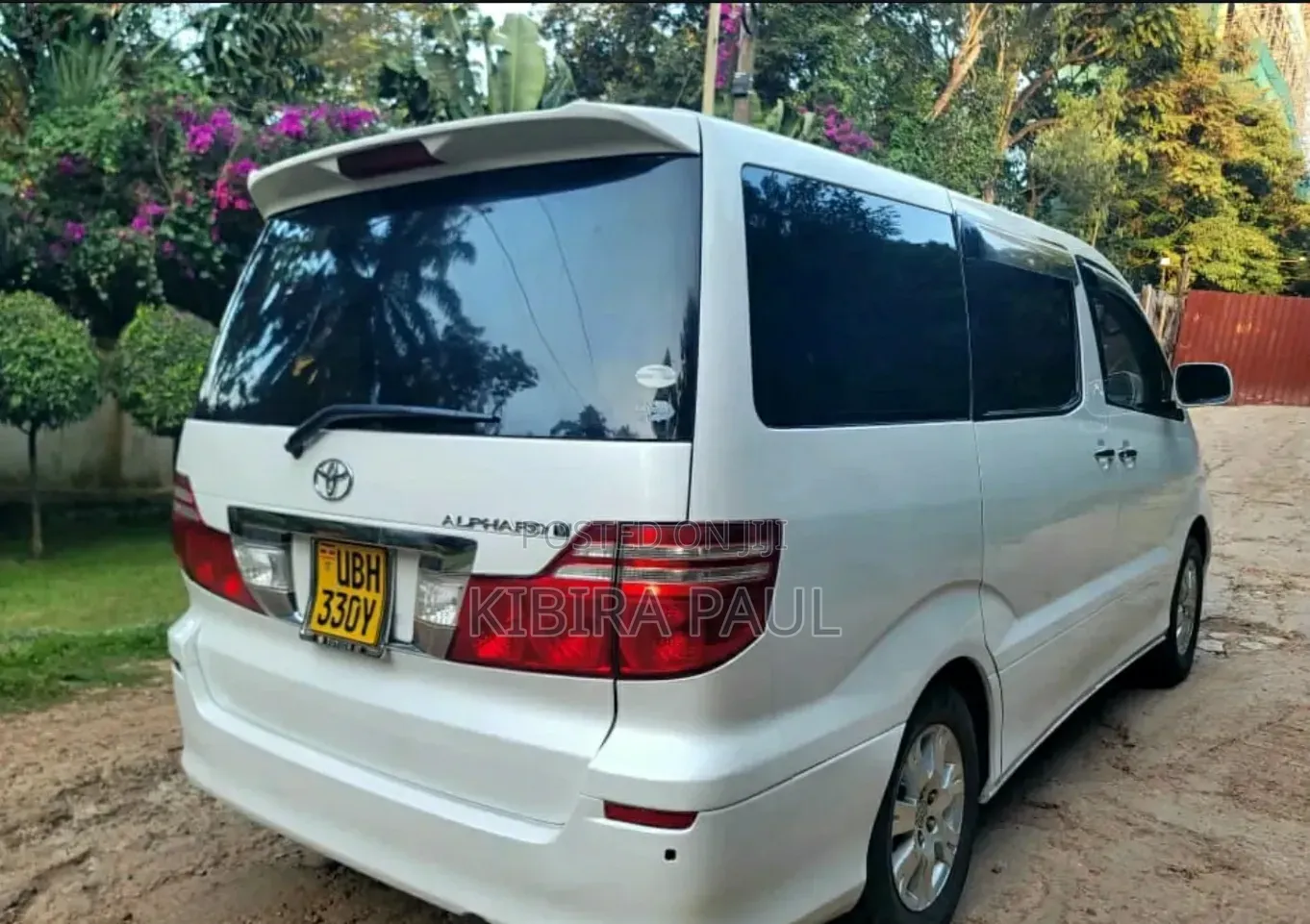 Toyota Alphard 2008 White