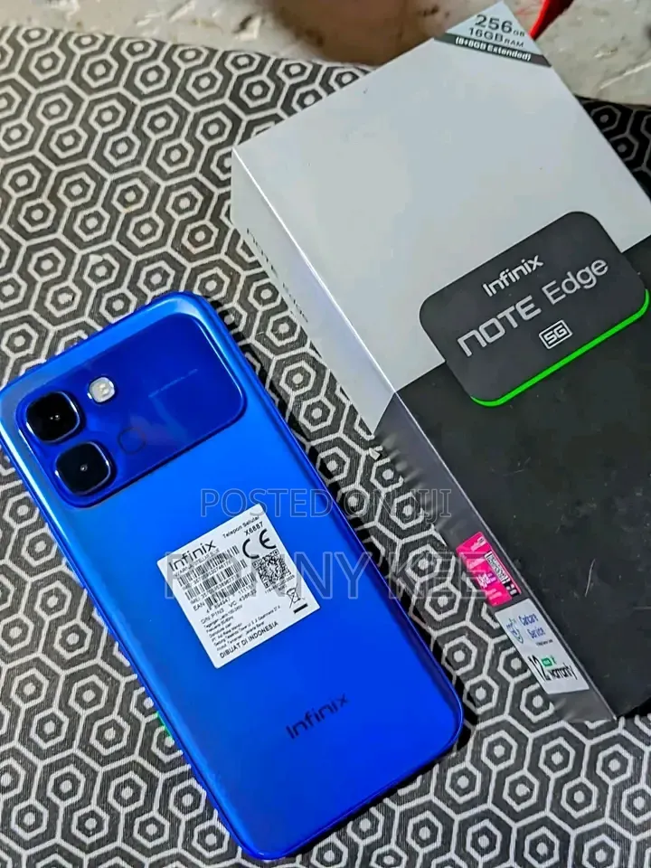 New Infinix Note Edge 256 GB Blue