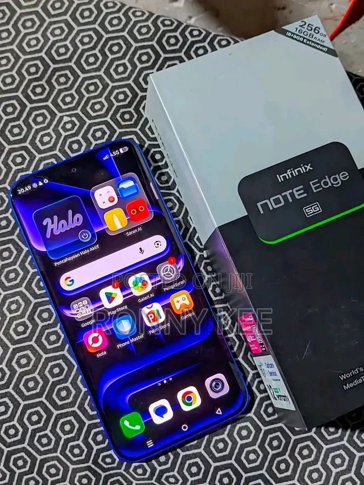 New Infinix Note Edge 256 GB Blue