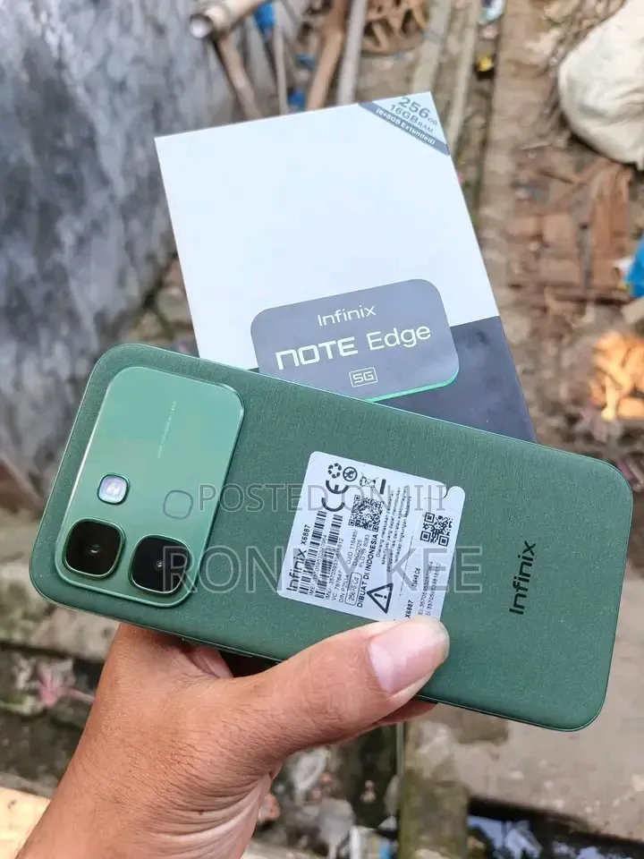 New Infinix Note Edge 256 GB Green