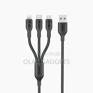 Oraimo Duraline 4 60w 3-in-1 Fast Charging Cable | Original