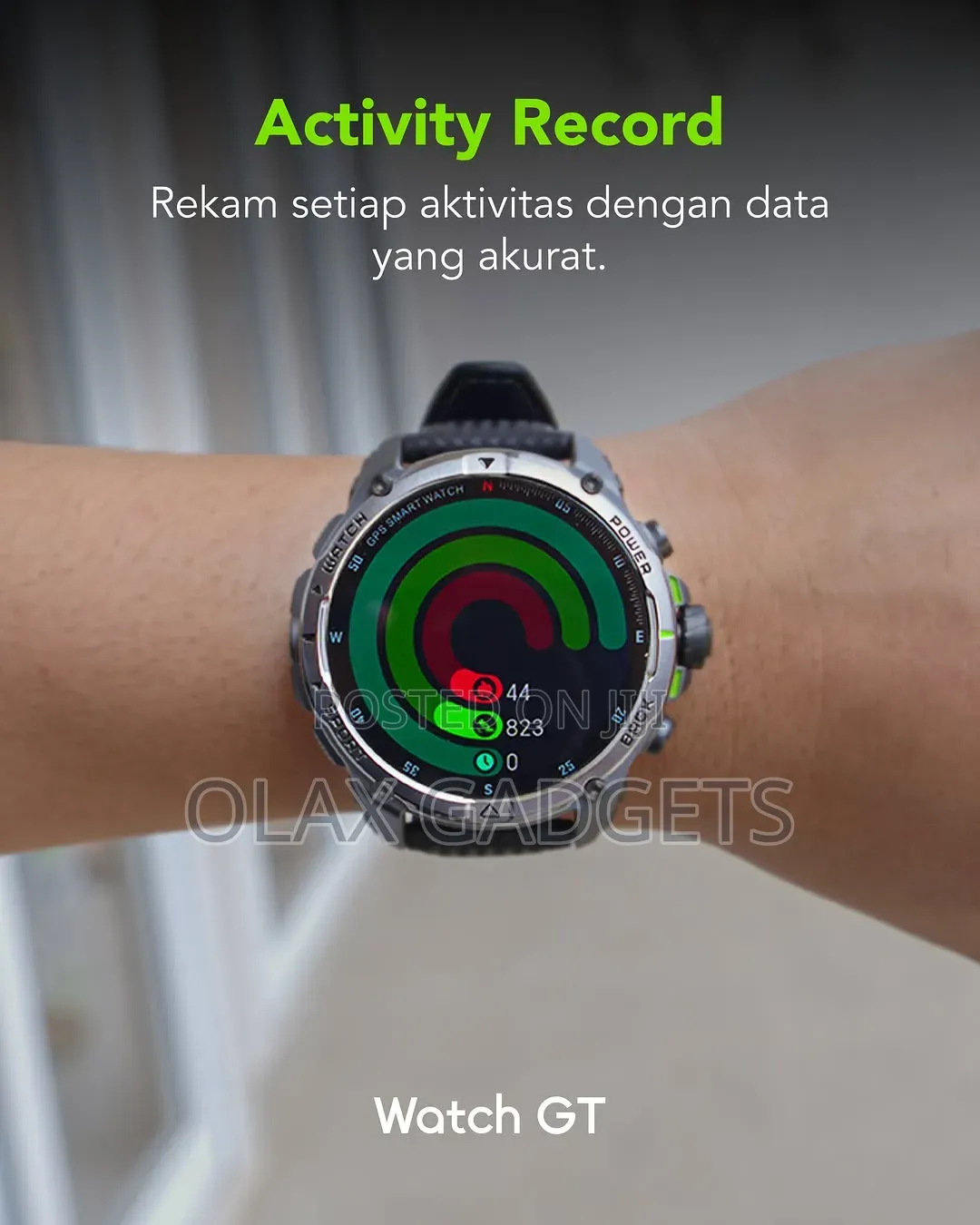 Oraimo Watch GT AMOLED GPS Bluetooth Calling Rugged Smartwatch