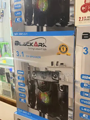 Black Ark BLK-2601 3.1 Channel Speaker System With 1 Subwoofer
