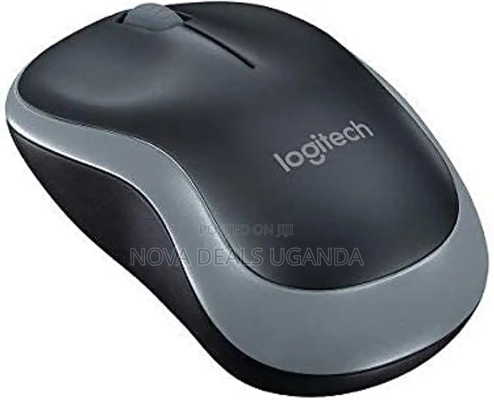 Logitech M185 Wireless Mouse- Grey