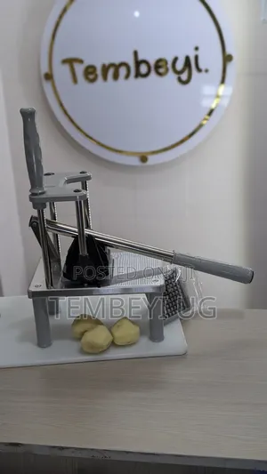 Stainless Steel Potato Chipper | French Fry Cutter With Lever
