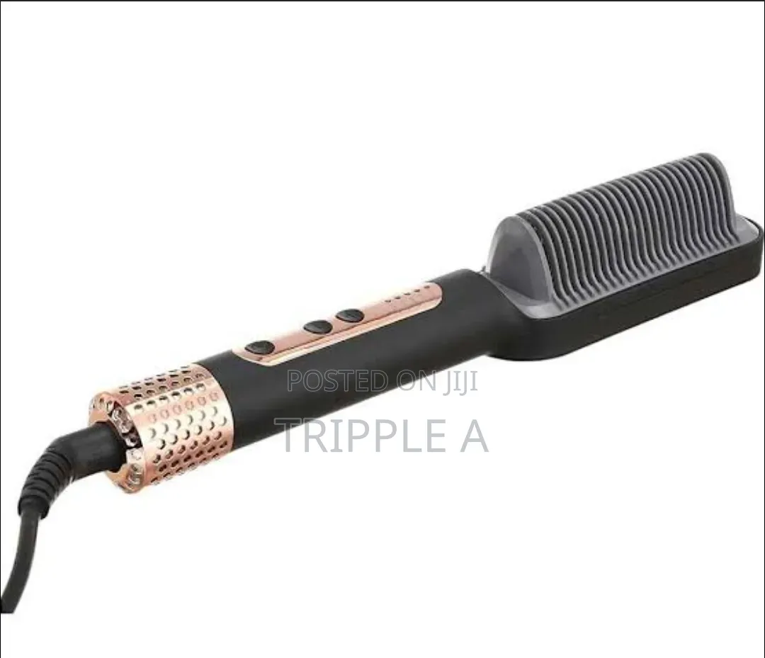Raf R.406g Natural Hair Straightener Brush