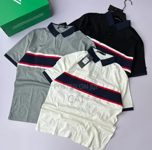 Various Striped Designs Polo T-Shirts