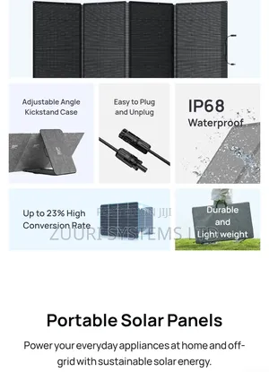 EcoFlow 400W
Portable Foldable Solar Panel