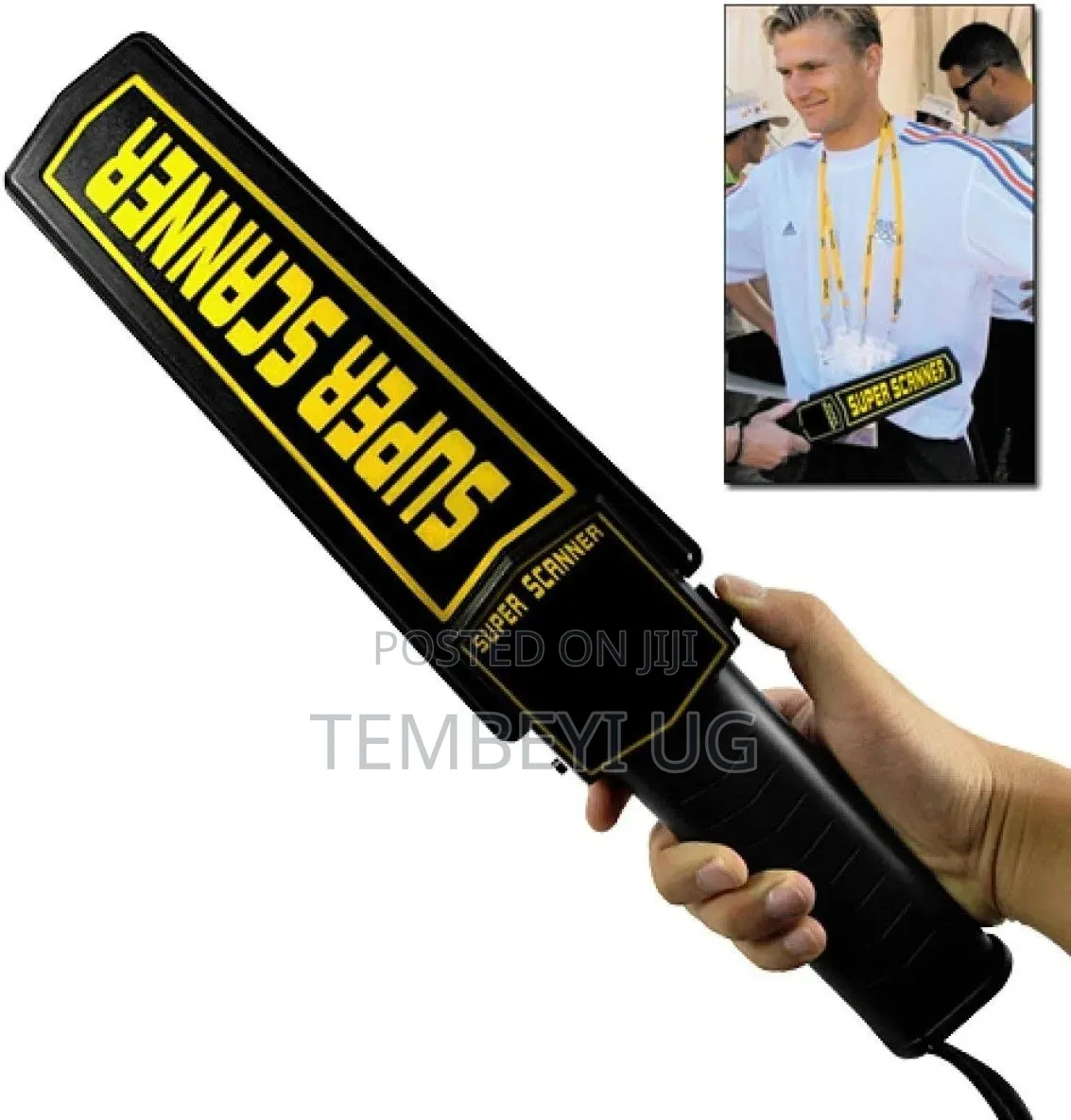 Handheld Compact Metal Detector Super Scanner, Security