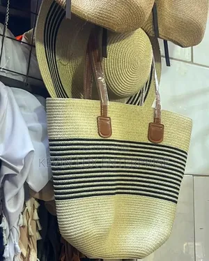 Summer Woven Bag and Hat