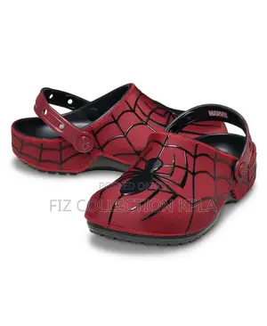 Crocs Marvel Spider-Man Classic Clogs Red Black Unisex