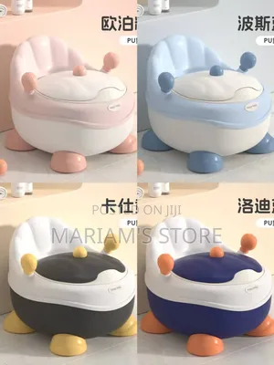 Baby Portable Toddler Potty Chair in Various Pastel and Bold Colors
