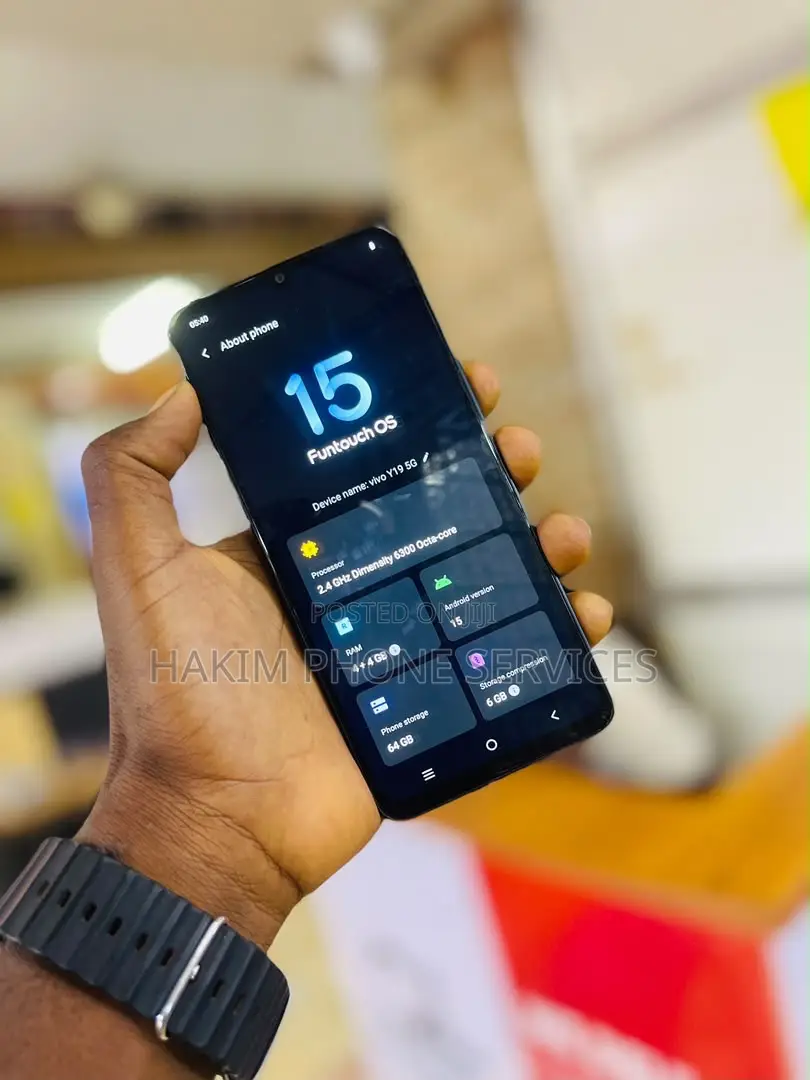 Vivo Y19 128 GB Black
