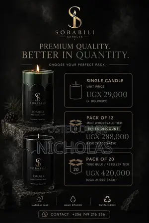 Sobabili Candle Luxury