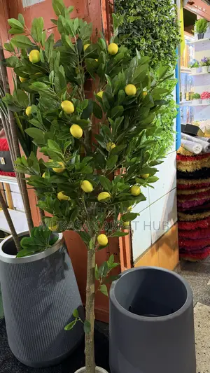 Premium Artificial Lemon Tree – Realistic Indoor Outdoor Plants