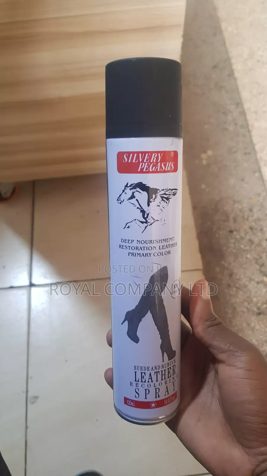 Suede Cleaner Black Spray