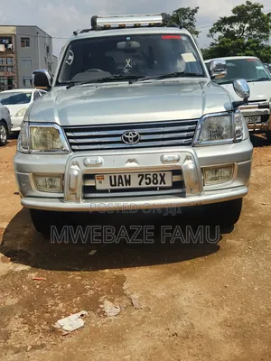 Toyota Land Cruiser Prado 2002 Silver
