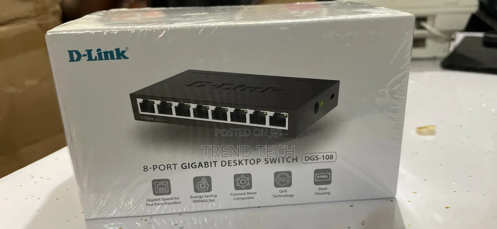 D-Link 8port Gigabit Desktop Switch